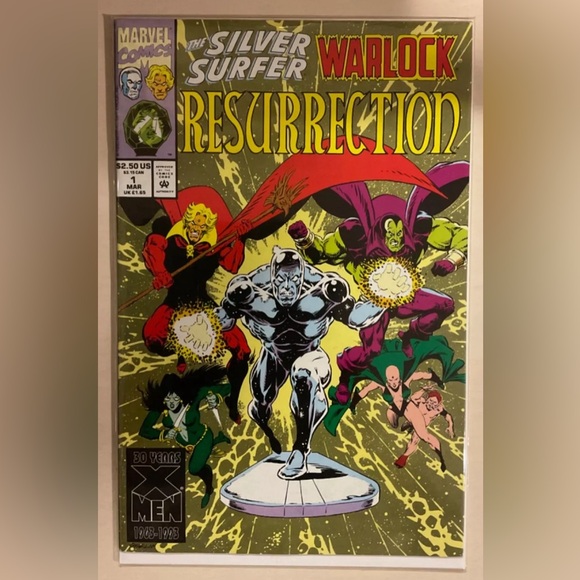 Warlock # 1, The Infinity Crusade # 1, Orgins of Galactus # 1  =8 books NM - Picture 8 of 10